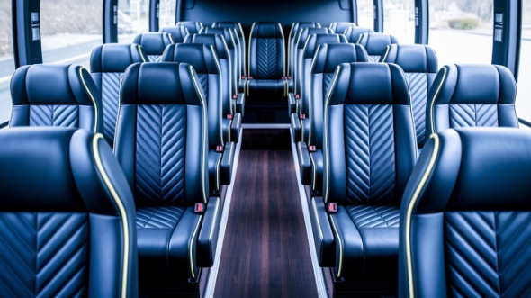 hillsboro 18 passenger minibus inside