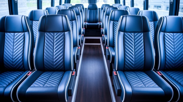 hillsboro 20 passenger minibus inside