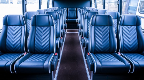 hillsboro 25 passenger minibus inside