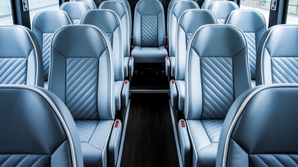 hillsboro 28 passenger minibus inside