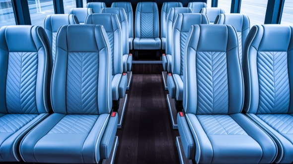 hillsboro 35 passenger minibus inside