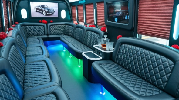 hillsboro party bus rental inside