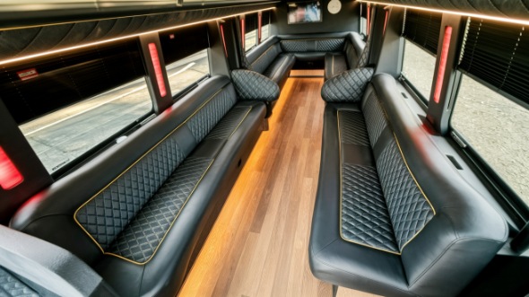 sprinter limo rental interior beaverton